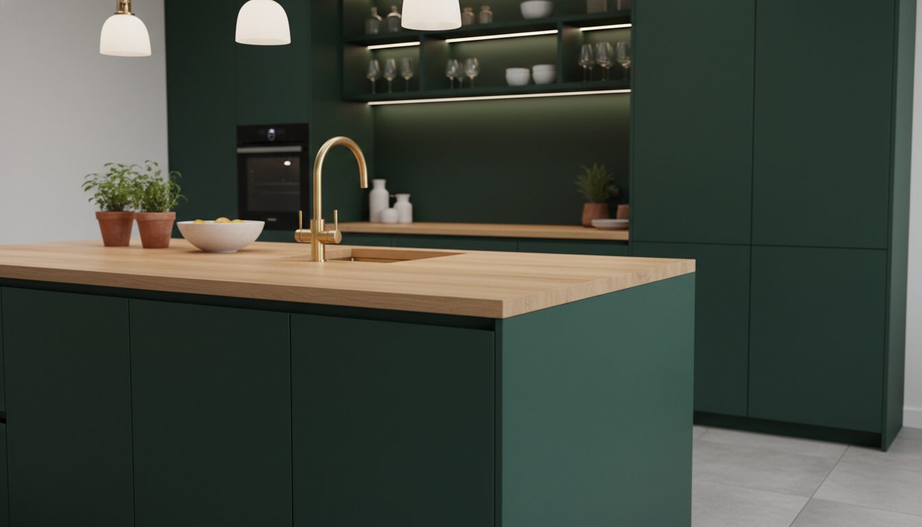 Materialmix in der Küche 2026: So kombinieren Sie Holz, Metall & matte Fronten gekonnt