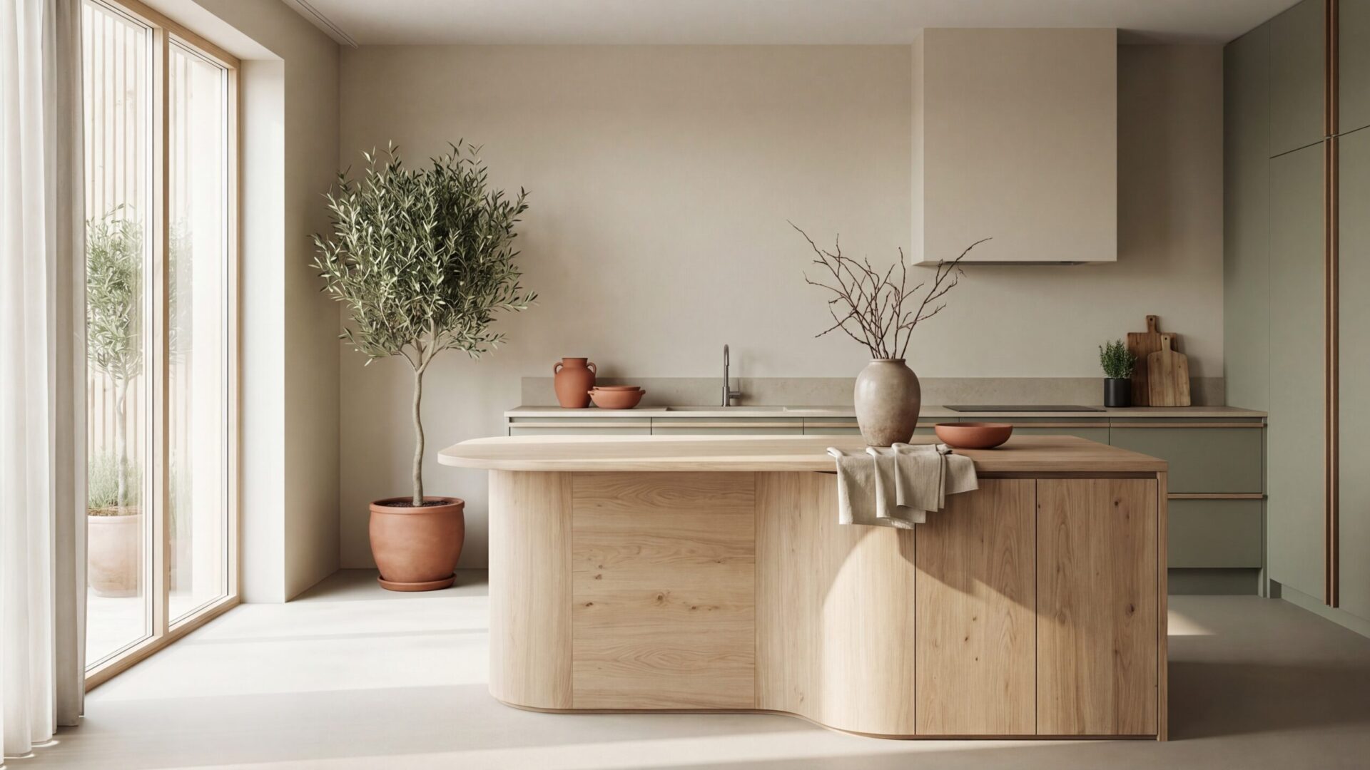 Organische Formen in der Küche 2026: Der Trend zu sanften Linien und fließenden Übergängen