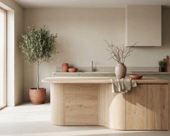 Organische Formen in der Küche 2026: Der Trend zu sanften Linien und fließenden Übergängen